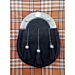 Antique Cantle Black Bovine Full Dress Sporran