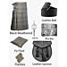 Black Weathered Tartan Kilt Deal