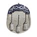 Blue Cantle Highland Saltire Dress Kilt Sporran