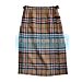 Camel Thomson Tartan Kilt For Women