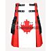 Gothic Style Canadian Flag Hybrid Utility Kilt