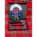Chrome Cantle Clan Beattie Tartan Sporran