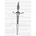 Celtic Silver Kilt Pin