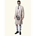 Custom Made Wedding White Argyll Kilt Outfit For Men