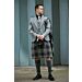 Douglas Grey Tartan Grey Argyll Kilt Outfit