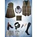 Fraser Weathered Wedding Tartan Kilt Outfit Package Deal