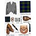 Grey Argyle Jacket Kilt Outfit Deal