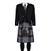 Holyrood Black Jacket Kilt Outfit