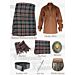 Mackenzie Weathered Tartan Kilt Package