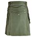 Olive Green Utility Kilt