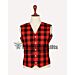 Scottish Buffalo Tartan Vest Coat