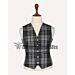 Scottish Grey Highlander Tartan Vest Coat