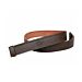 Thistle Embossed Brown Leather Kilt Belt