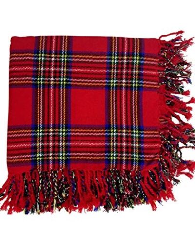 Royal Stewart Tartan Kilt Fly Plaid