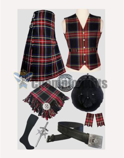 Black Stewart Tartan Deal