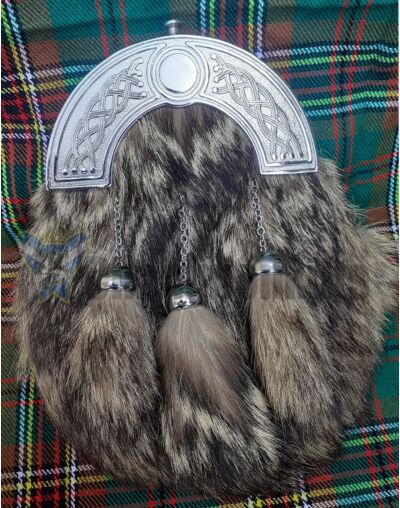 Full Dress Fox Fur Sporran