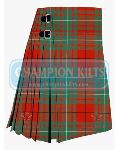 MacAuley Red Ancient Tartan Kilt