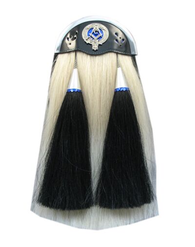 Masonic White Horsehair Sporran