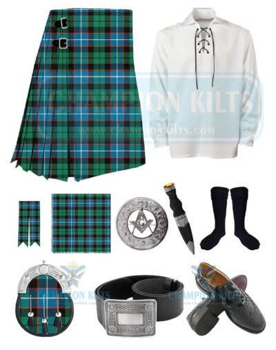 Mitchell Ancient Tartan Kilt Outfit