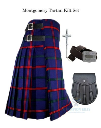 Montgomery Tartan Kilt Set