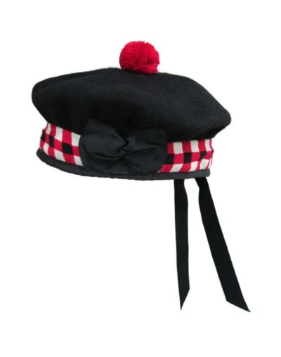 Red and White Scottish Hat