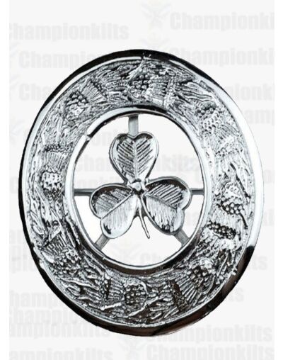 Shamrock Kilt Brooch
