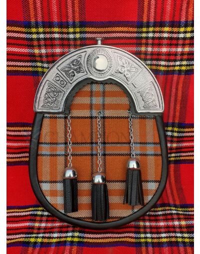 Tennessee Volunteer Tartan Sporran